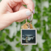 夏の夜1890年 キーホルダー (手)