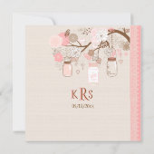 夏の夢の結婚式招待状 招待状 (裏面)