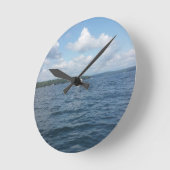 夏の夢 ラウンド壁時計 (傾斜)