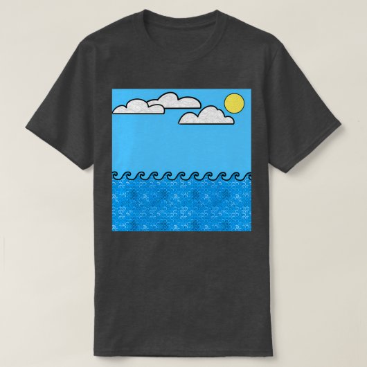 夏の夢 Tシャツ (デザイン正面)