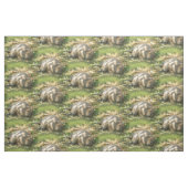 夏の太陽に輝くカピバラの夢 ファブリック (ヤード)