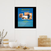 夏の太陽の損傷 ポスター (キッチン)