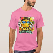 夏の太陽の輝き Tシャツ (正面)