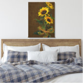 夏の太陽 キャンバスプリント (インサイチュ (寝室))