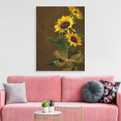 夏の太陽 キャンバスプリント (インサイチュ (リビング))