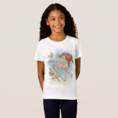 夏の女の子の楽しみ Tシャツ (正面フル)