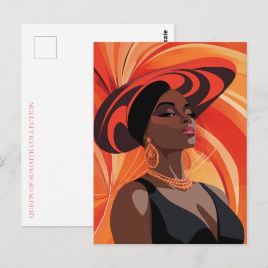 夏の女王#1 ポストカード (正面/裏面)