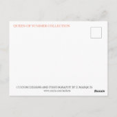 夏の女王#1 ポストカード (裏面)