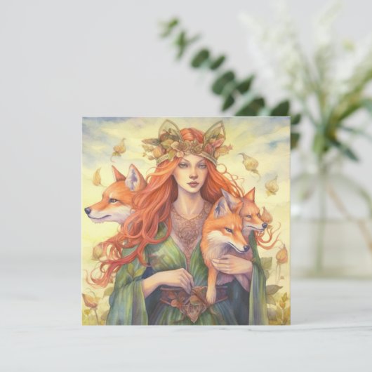 夏の女神至 カード (スタンド正面)