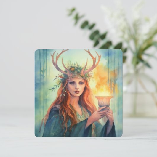 夏の女神至 カード (スタンド正面)