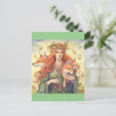 夏の女神至 ポストカード (スタンド正面)