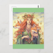 夏の女神至 ポストカード (正面/裏面)