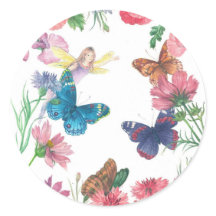 夏の妖精の図解入りの、写真付きのフローラ名前をカスタムする