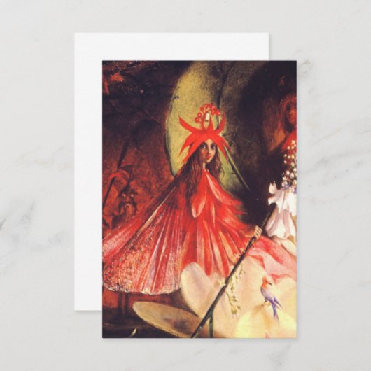 夏の妖精カード (正面/裏面)