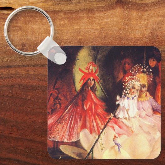 夏の妖精 キーホルダー (正面)