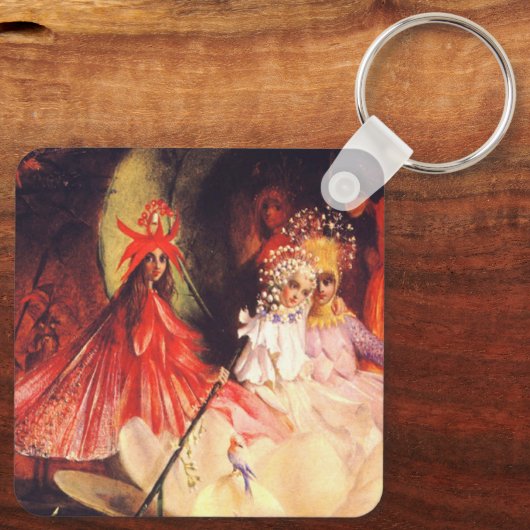 夏の妖精 キーホルダー (裏面)