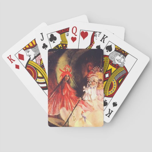 夏の妖精 トランプ (裏面)