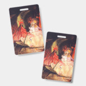 夏の妖精 バッジ (正面＆裏面)