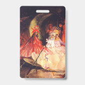 夏の妖精 バッジ (裏面)