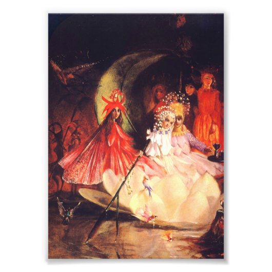 夏の妖精 フォトプリント (正面)