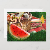 夏の妖精 ポストカード (正面/裏面)