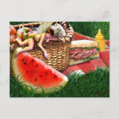 夏の妖精 ポストカード (正面)