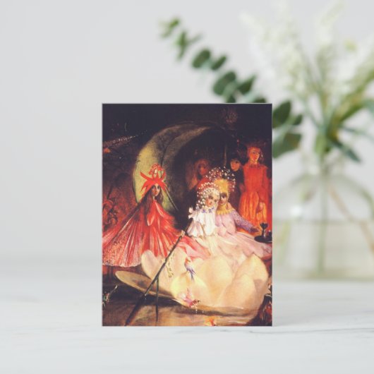 夏の妖精 ポストカード (スタンド正面)