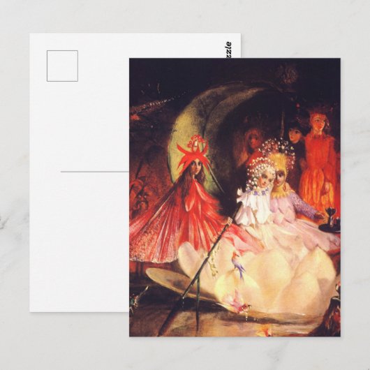 夏の妖精 ポストカード (正面/裏面)