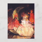 夏の妖精 ポストカード (正面)