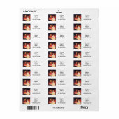 夏の妖精 ラベル (フルシート)