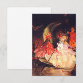 夏の妖精 出欠カード (正面/裏面)