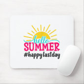 夏の始まり!学校最後の日 先生 生徒 マウスパッド (マウス)