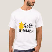 夏の始まり Tシャツ (正面)