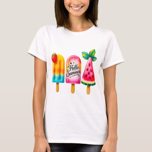 夏の始まり Tシャツ (正面)