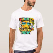 夏の始まり Tシャツ (正面)