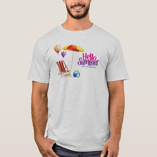 夏の始まり Tシャツ (正面)