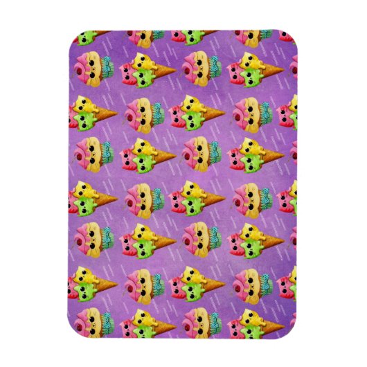 夏の子ネコ狂 マグネット (縦)