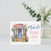 夏の季節の移り変え 案内ポストカード (スタンド正面)