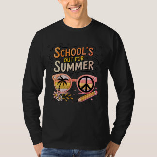 夏の学校は休みだ! Tシャツ