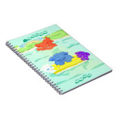 夏の家族ねこ ノートブック (右側)