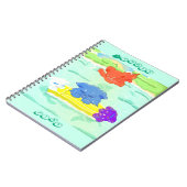 夏の家族ねこ ノートブック (左側)