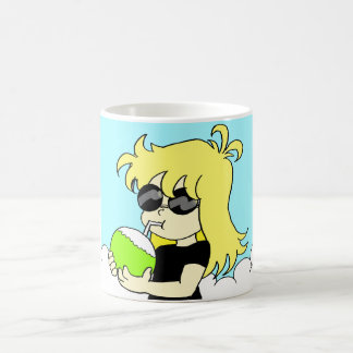 夏の小さな女王 コーヒーマグカップ