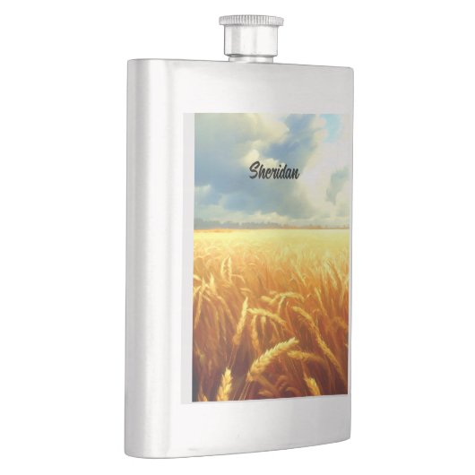 夏の小麦畑 フラスク (右)