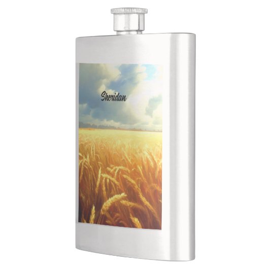 夏の小麦畑 フラスク (左)