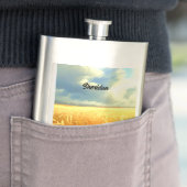 夏の小麦畑 フラスク (インサイチュ)