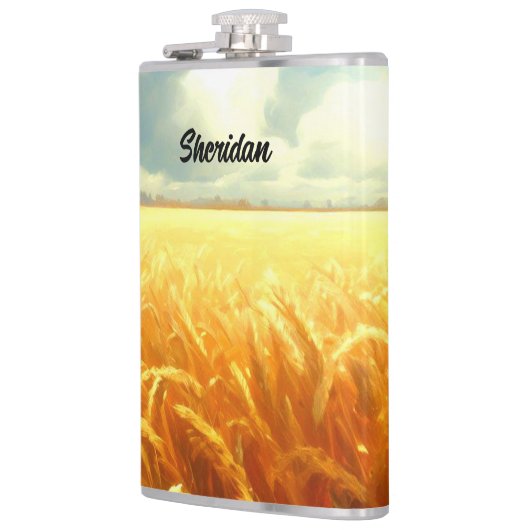 夏の小麦畑 フラスク (左)