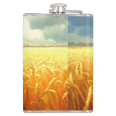 夏の小麦畑 フラスク (裏面)