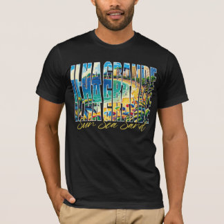 夏の島の旅の探索マッチングファミリーTe Tシャツ