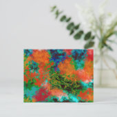 夏の嵐の雲13 ポストカード (スタンド正面)