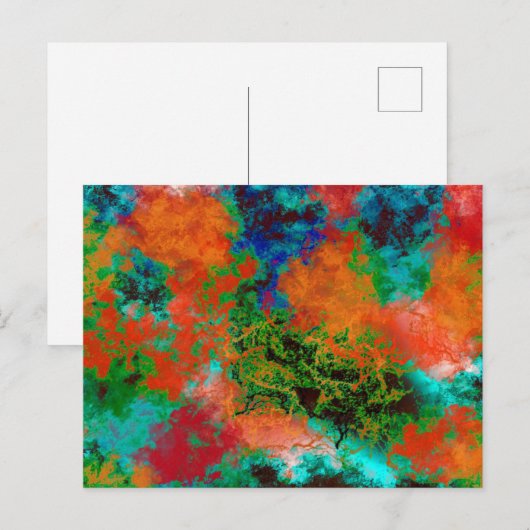 夏の嵐の雲13 ポストカード (正面/裏面)